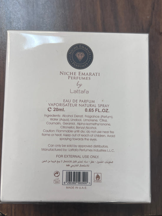 Niche Emarati Vintage Castle Perfume