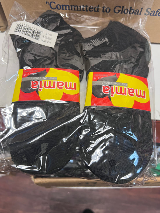 Mamia Black Casual Socks Comfortable Everyday Wear